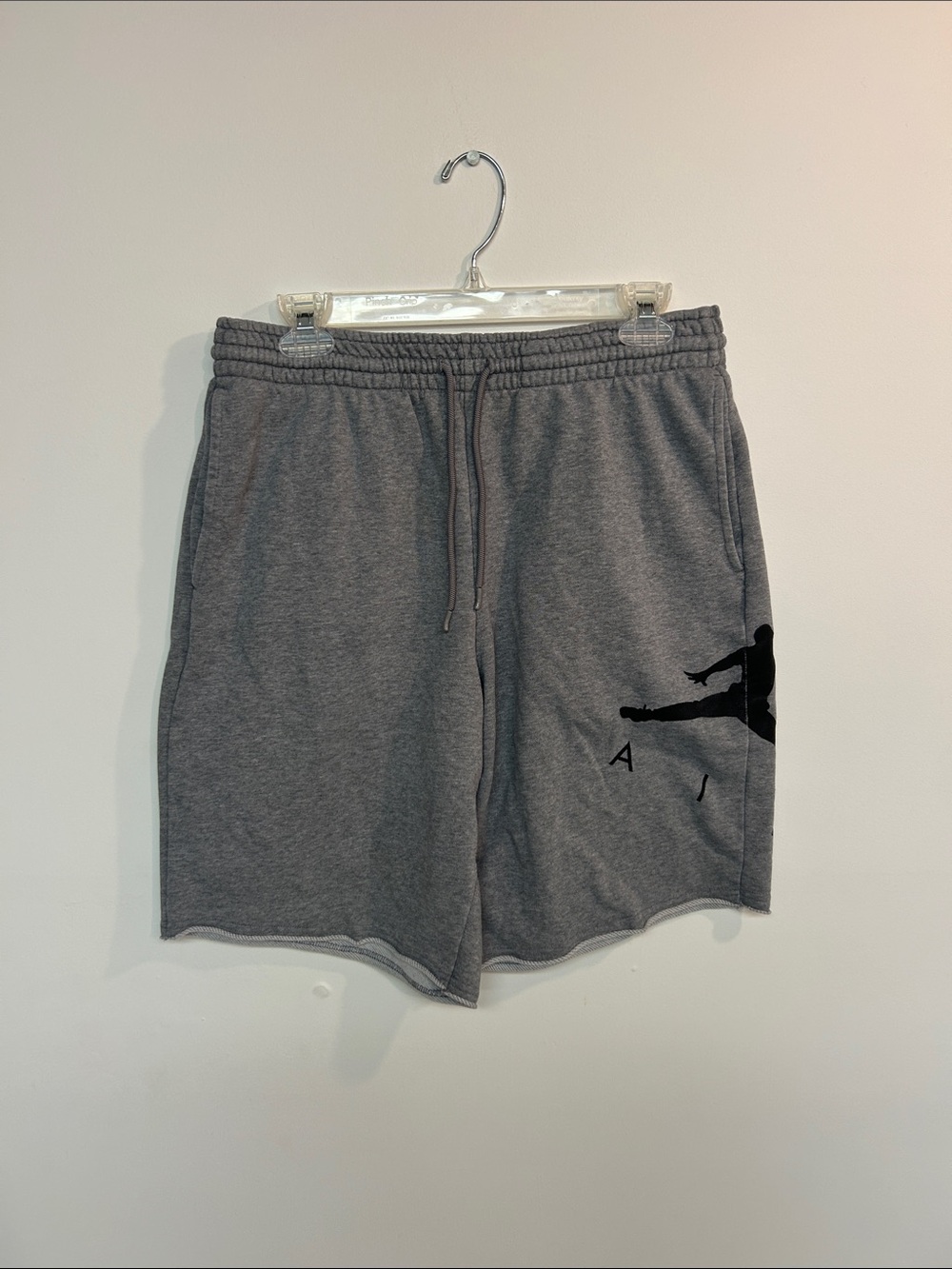 Jordan Grey Fleece Jumpman Athletic Shorts